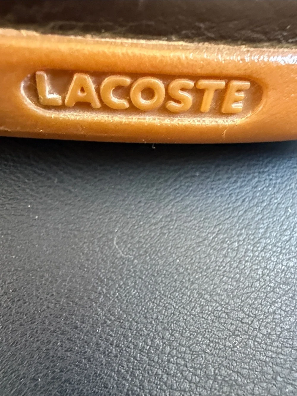 Lacoste Dreyfus Brown Leather Boat Shoes Sneakers Men’s 11.5 EU 45